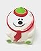 Holiday Dog Squeaky Ball Toy [3-Pack] | Red Santa Claus, White Polar Bear & Green Snowflake Ball Set | Great Dog Fetch Toys &Stress Relief Or Anti-Fidgeting Balls