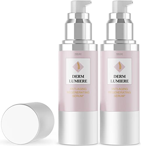 2 Pack - Derm Lumiere Serum - Derm Lumiere Anti Aging Regenerating Serum, Jennifer, Derm Lumiere Anti Aging Serum, J L O, Aniston, Derm Lumiere Skincare Anti-Wrinkle Serum, Dermlumiere For 60 Days #TOP4