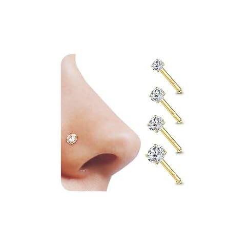 Piercings de nez YADOCA 4 pièces Cover