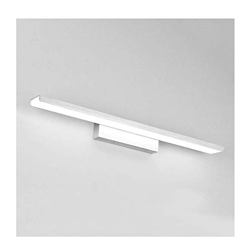 Miroir étanche à l'humidité avec lumière LED frontale pour en finir avec la buée de toilette