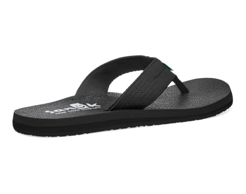 Image of Sanuk Mens Beer Cozy Coaster | Flip Flops for Men | Mens Sandals | Beach Sandals | Supportive & Lightweight | Memory Foam Footbed