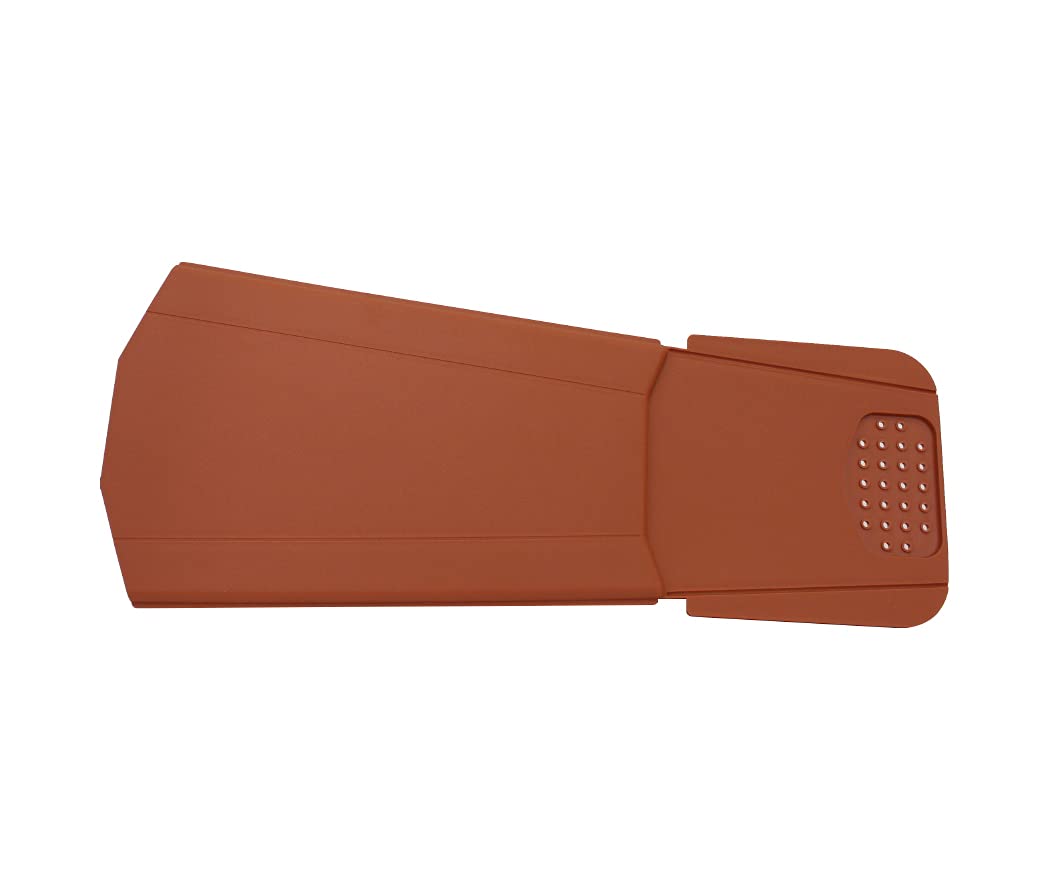Verge Ambi-Verge terre cuite Timloc 99144 lot de 20 pour rive et faîtage de toit