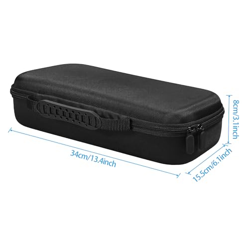 KOOWOD Hard Storage Carrying Case Compatible with PlayStation 5 Portal Remote Player Handheld Game Console, Shockproof Anti-Scratch Travel Portable Bag Accessories, PS Portal Protective Shell