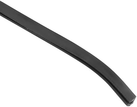 Zwindy Black Greenhouse Glazing Seal, Roll-in Eden Greenhouse Rubber Strip Line Cable, Non-Slip Glass Green House Glazing Rubber Gasket, Greenhouse Accessories for Glass Sealing(4m)