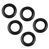 Linnkyfloa Gummidichtungs-Set für Küchenspüle, Korbsiebe in den Größen 78 mm, 79 mm, 80 mm, 82 mm und 83 mm, Ersatzringe passen unter Siebabflüsse (für 78, 79, 80 mm)