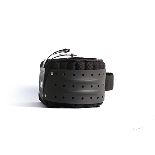 BARNETT MBP-01 American Football Rippen- und Rückenschutz, Farbe schwarz (L)