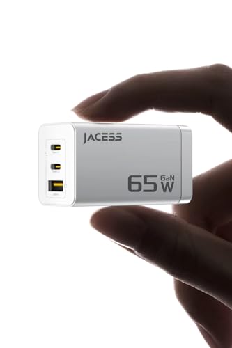 65w PD 急速充電器 type-c 【世界最小クラス・3台同時に急速充電・超軽量】 ノートpc/iPad/iPhoneなど対応 ホワイト