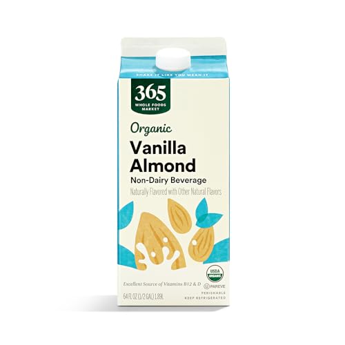 365 by Whole Foods Market, Organic Almondmilk Vanilla, 64 fl oz