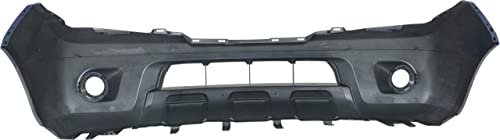 Garage-Pro Front Bumper Cover Compatible With 2009-2021 Nissan Frontier Primed Top, Textured Bottom, Plastic, Capa #TOP4