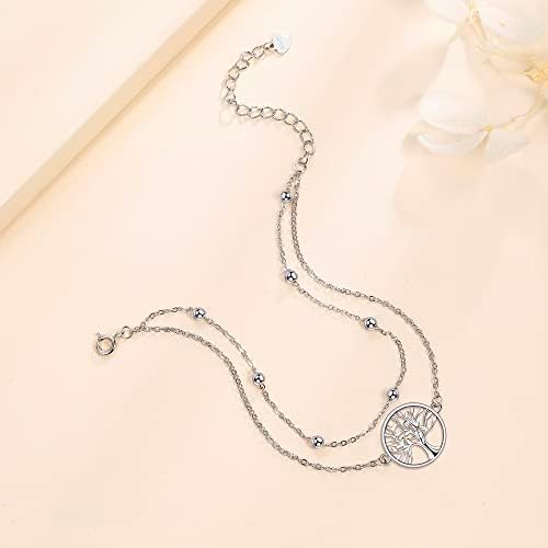 Pulsera Doble Cadena Plata 925 para Mujer 31CS2esVQ+L. AC SR38. SL1000