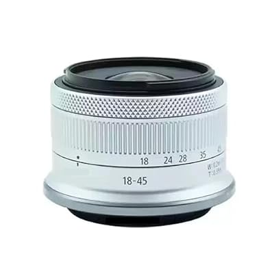Compatible for Canon RF-S 18-45mm F4.5-6.3 is STM APS-C Zoom Lens(Silver)