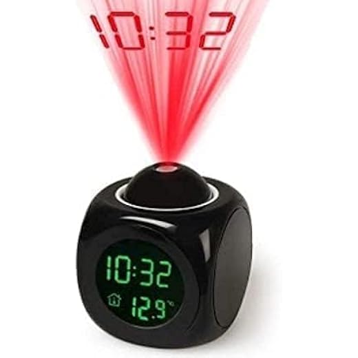 Digital LCD Weather Station Alarm Clock