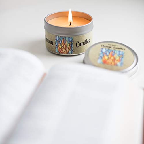 Chrism Prayer Candles - Chrism Scented Catholic Aromatherapy Candle - Pure Beeswax And Chrism Oil - Made In Usa (Chrism, 6 Oz) #TOP2