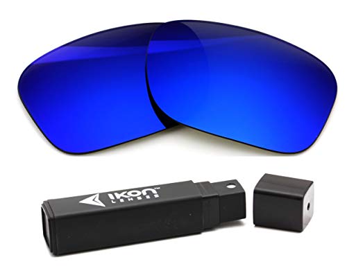 IKON LENSES Polarized Replacement Lenses For Oakley Split Shot Sunglasses (Deep Blue Mirror)