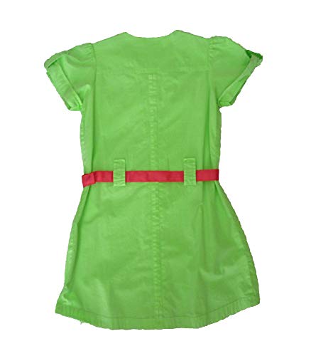 Vestidos manga corta niña verde para crear recuerdos felices 2