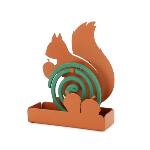 Support spirale anti-moustique Balvi écureuil marron avec base - 2
