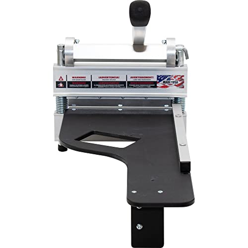 MARSHALLTOWN Ultra-Lite Flooring Cutter, 9 Inch, Made in USA, Cuts Vinyl Plank, LVP, Laminate, Engineered Hardwood, Siding and More, Honing Stone Included, Laminate Floor Cutter by Marshalltown - Image 4