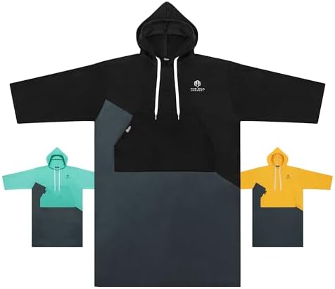 Microfibre Surf Poncho - Lightweight and Quick Drying - for Men a...