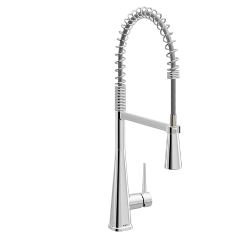 Moen Swyre Spring Pulldown Kitchen Faucet, Chrome, 87538