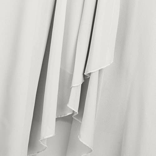 Mother Of The Bride Dresses For Wedding Lace Appliques 1/2 Sleeves High Low Scoop Neck Chiffon Formal Evening Dress #TOP3