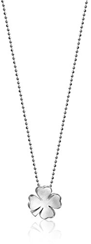 Alex Woo "Little Luck" Four-Leaf Pendant Necklace, 16"