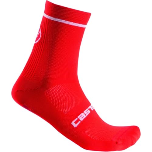 CASTELLI 4520043 ENTRATA 13 Sock Men's Socks Rot S/M