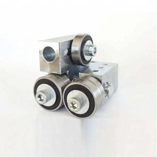 Bandsäge Sägeblattführung Edelstahl 6-35mm - Premium Bandführung für kleine Maschinen - Lager und Montage Set 5×5 - Blattführung Ersatzteil (Bandsäge Sägeblattführung 5×5) Bandsäge Sägeblattführung Edelstahl 6-35mm - Premium Bandführung für kleine Maschinen - Lager und Montage Set 5×5 - Blattführung Ersatzteil (Bandsäge Sägeblattführung 5×5)