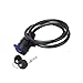 Niiyen Bike Wheel Lock Cable for Road Bike Rings Lock Mountain Bike Lock Bicycle Lock Mountain Bike Bicycle Wire Rings Lock Bicycle Accessories
