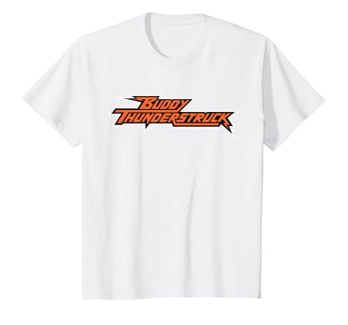 Buddy Thunderstruck T-Shirt, Youth, White, 3T