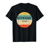 Baton Rouge Louisiana Shirt | Baton Rouge T-Shirt, Men, Black, Small