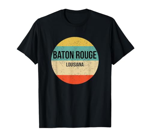 Baton Rouge Louisiana Shirt | Baton Rouge T-Shirt, Men, Black, Small