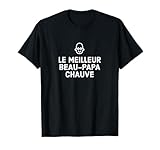LE MEILLEUR BEAU-PAPA CHAUVE Cadeau Beau-Papa Fête des Pères