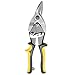 Aviation Snip, Left Cut Offset Aviation Tin Cutting Shears Industrial Cutting Shears Metal Cutting Shears for Iron Sheet (Tu-2100c) Hardware Cloth, Metal Sheet