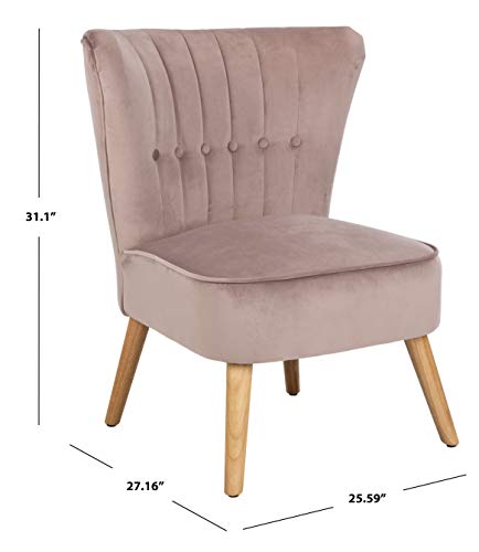 Sillón Retro Glam Terciopelo Malva miniatura 3