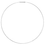 ✔ HOCHWERTIGE VERARBEITUNG: Dieser zarte, flexible Halsreif besteht aus hochwertigem Edelstahl und ist durch die gelaserte Verarbeitung sehr stabil. Der Halsreif hat eine Gesamtlänge von 45 cm und einen Bajonettverschluss von 1,8 mm