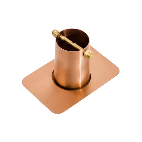 image for Monarch Rain Chains Gutter Adapter – Standard Adapter with Brass Bol