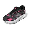 adidas Unisex-Kids Lightblaze, Black/Iron Metallic/Lucid Pink, 4.5