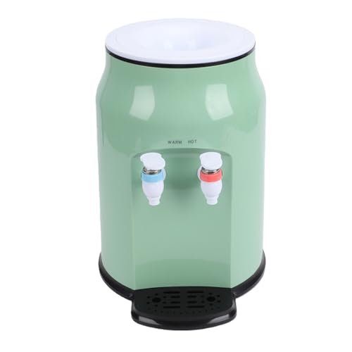 TOPINCN Mini Distributeur d'eau de Comptoir, Machine à Eau de Bureau Domestique en Acier Inoxydable 304 avec Siège Intelligent Amovible, pour Cuisine, Dortoir, Bureau (Prise UE 220V)