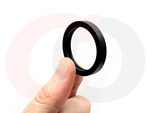 (6 Pack) Gas Can Spout Gasket Seals - Rubber Replacement Gasoline/Fuel Jug Washer Seals (Upgraded Version, Compatible with Ethanol, Stabilizer, etc)