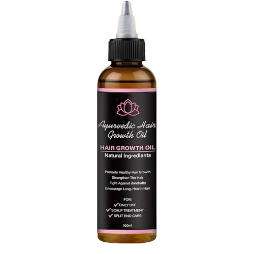Lifewitqueenp Hair Care Growth Oil, Queenp Ayurvedic Hair Growth Oil, Lightweight for All Hair Types (1pcs)