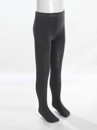 JEATHA Footed Tights for Girls Ballet Dance Pants Cable Knit Seamless Pantyhose Stockings Leggings2