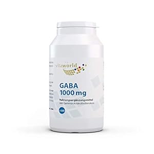 Vita World GABA 1000 mg 120 Compresse Made in Germany