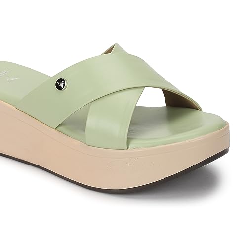 Image of YOHO Comfortable Wedges For Women | Latex Cushioning | Stylish & All Purpose | Vibrant Color | Travel Friendly | Modern Design