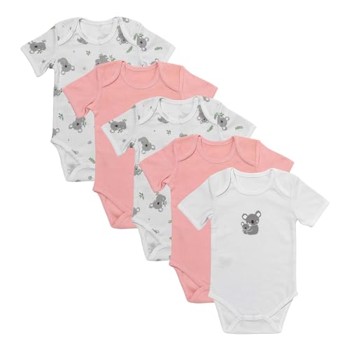 schlummersack Kurzarm Baby Body Set 100% Bio Baumwolle Koala Größe 92...