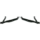 Bumper Bracket compatible with Acura RSX 02-04 Front Right and Left Side Set of 2 Steel