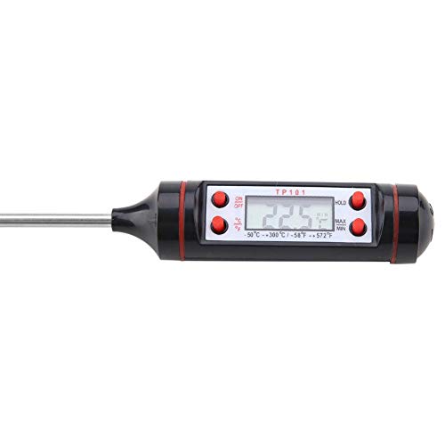 Image of Dr. Care Stainless Steel Digital LCD Cooking Food Meat Probe Kitchen BBQ Thermometer Temperature Test Pen| Instant Read, Pack Of 1