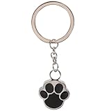 HOOWIFFY Llavero y Resistente Oxidación Forma de de en Acero Inoxidable, Urna para de, Diseño Minimalista Adecuado para a Tu Mascota