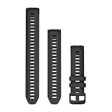 Garmin Cinturino Originale Instinct 2S, 20mm, QuickFit, Silicone, Graphite