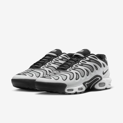 Nike Nike Air Max Plus Drift Men's Shoes (FD4290-101, White/Metallic Silver/Black) Size 6.5