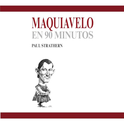 Diseño de la portada del título Maquiavelo en 90 minutos